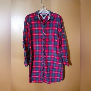 Plaid Shirt Dress | Tommy Hilfiger USA Size small